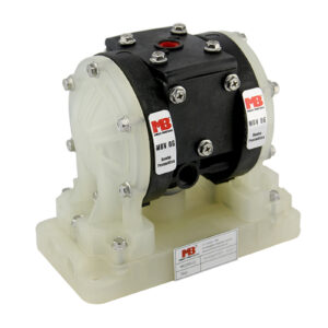 Bomba Pneumática de Plástico MBV06KKFF  1/4" POLIPROPILENO X TEFLON